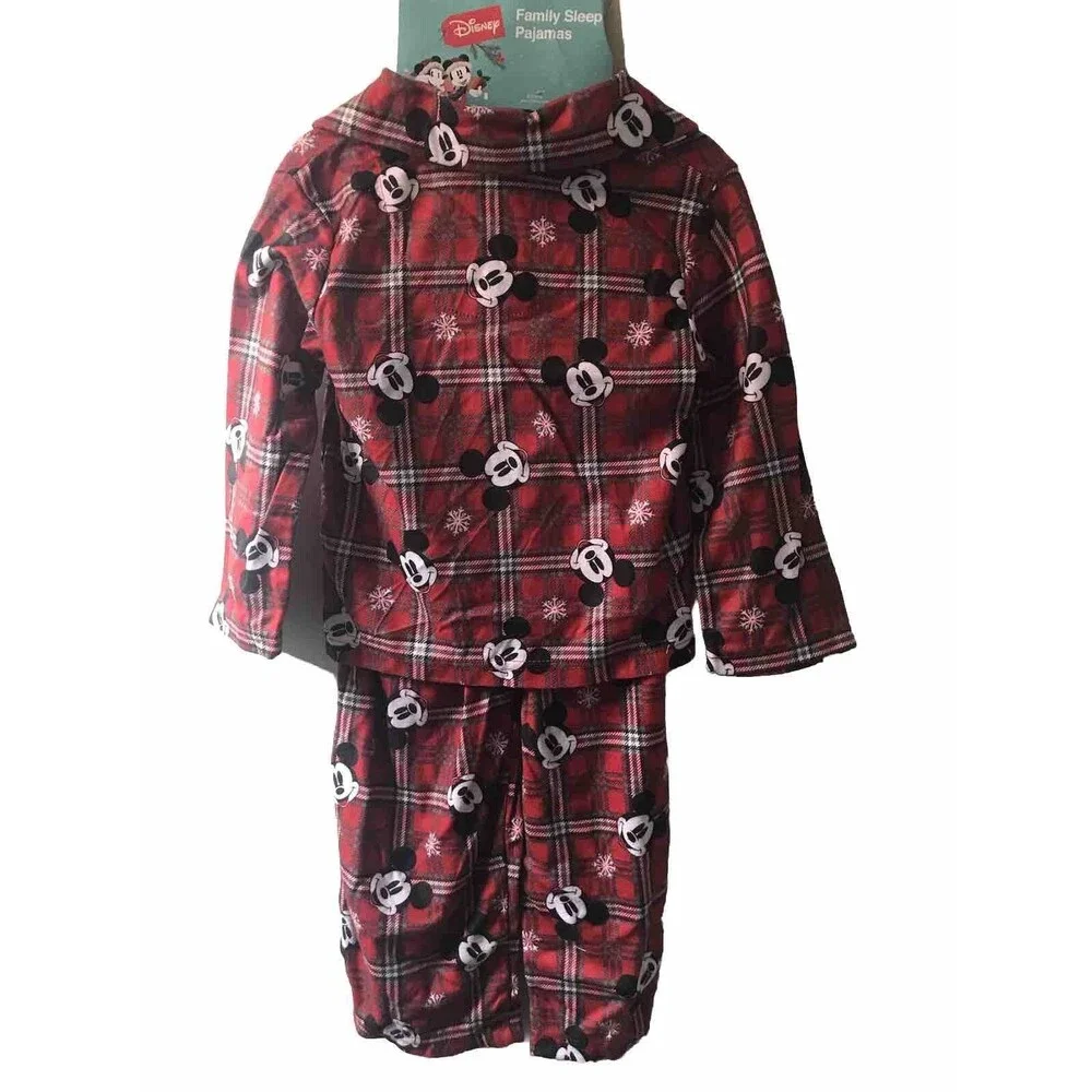 Disney Kid”s-Toddlers  Mickey Mouse Pajamas Multicolor Size 4T